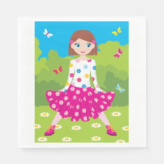 Serviettes En Papier De Parc (Devant)