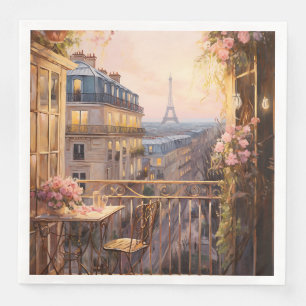 Serviettes en papier de Paris