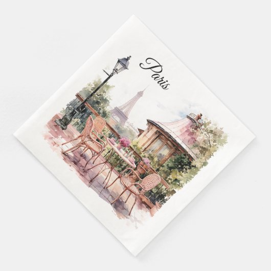 Serviettes en papier de Paris (Coin)