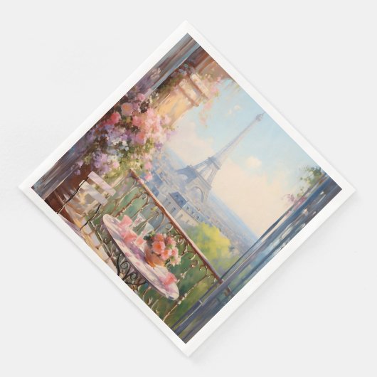 Serviettes en papier de Paris (Coin)