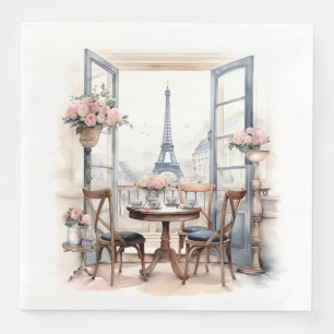 Serviettes en papier de Paris
