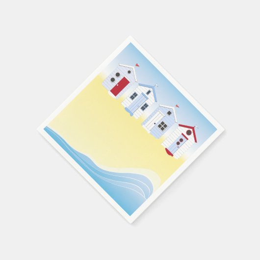 Serviettes en papier de plage (Coin)