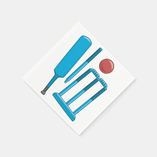 Serviettes en papier de série de cricket (Coin)