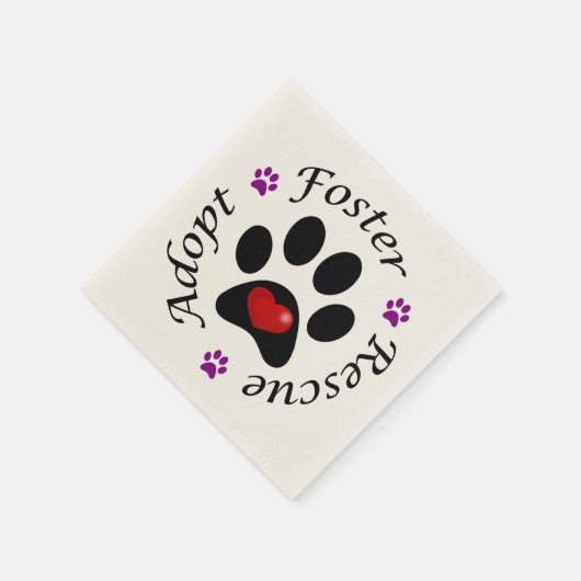 Serviettes en papier de source animale (Coin)