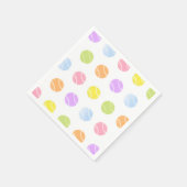 Serviettes en papier de tennis (Coin)