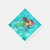 Serviettes en papier de vie Mermaid (Coin)