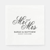 Serviettes en papier décoratif pour un dîner maria (Devant)