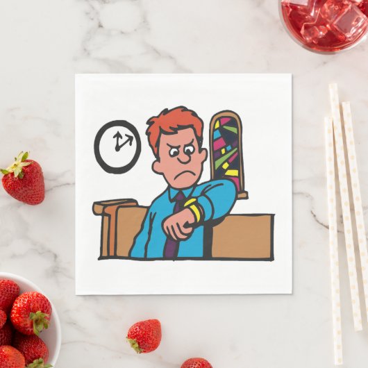 Serviettes En Papier D'Église (En situation)