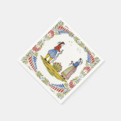 Serviettes en papier Déjeuner Quimper (Coin)