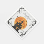 serviettes en papier d'Halloween effrayantes, vais (Coin)