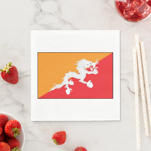 Serviettes en papier dragon chinois