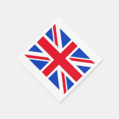 Serviettes en papier drapeau du Royaume-Uni pour f (Coin)