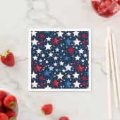 Serviettes en papier du 4 juillet (En situation)