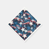 Serviettes en papier du 4 juillet (Coin)