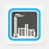 Serviettes en papier d'usine (Devant)