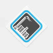 Serviettes en papier d'usine (Coin)