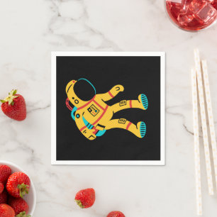 Serviettes en papier Enjoy My Space Cute Astronaut