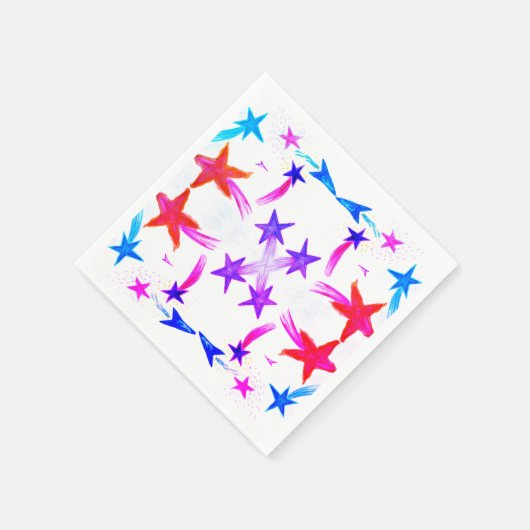 Serviettes en papier étoile (Coin)