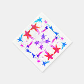 Serviettes en papier étoiles (Coin)