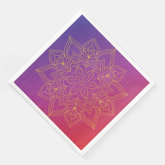 Serviettes en papier Fête des Nuits Arabes (Coin)