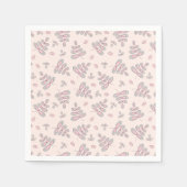 Serviettes en papier feuilles de bois (Devant)