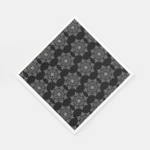 Serviettes en papier - Flammes de neige (Coin)