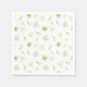 Serviettes en papier Fleurs d'Orange (Devant)