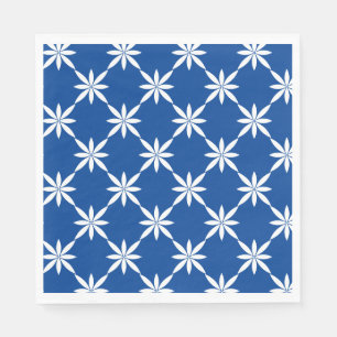 Serviettes en papier floral