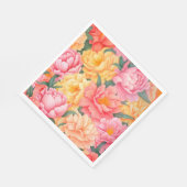 Serviettes en papier floral (Coin)