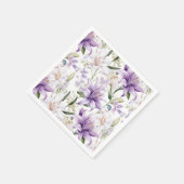 Serviettes en papier floral (Coin)