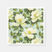 Serviettes en papier floral (Devant)