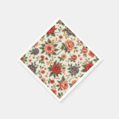 serviettes en papier floral (Coin)