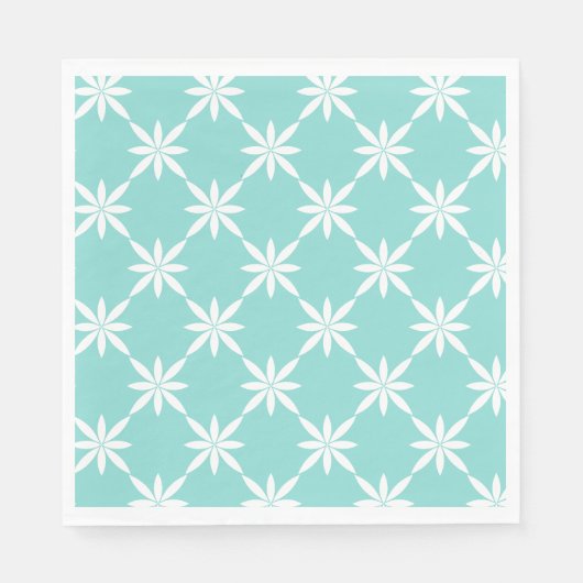 Serviettes en papier floral (Devant)