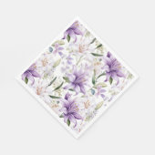 Serviettes en papier floral (Coin)