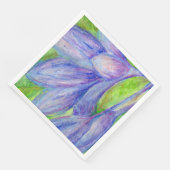 Serviettes en papier floral (Coin)