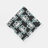 Serviettes en papier futuriste (Coin)