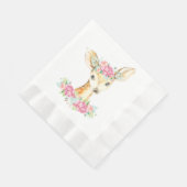 Serviettes en papier Girl Deer (Coin)