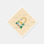 Serviettes en papier Good Vibes (Coin)