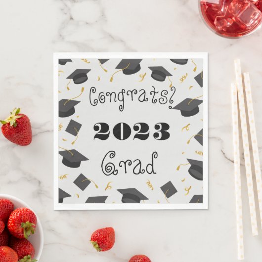 Serviettes en papier Grad Party (En situation)