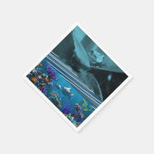 Serviettes en Papier Grenouille (Coin)