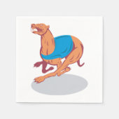 Serviettes en papier Greyhound Racing (Devant)