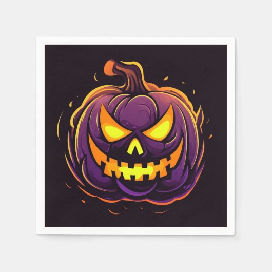 Serviettes en papier Halloween (Devant)