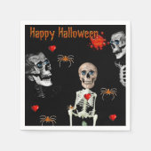 Serviettes en papier Halloween, Happy Halloween (Devant)