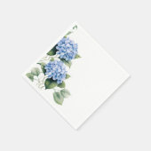 Serviettes en papier Hortensia (Coin)