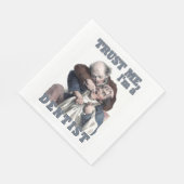 serviettes en papier humour DENTIST (Coin)