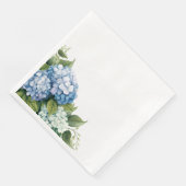 Serviettes en papier Hydrangea (Coin)