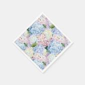 Serviettes en papier Hydrangea (Coin)