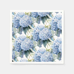 Serviettes en papier Hydrangea