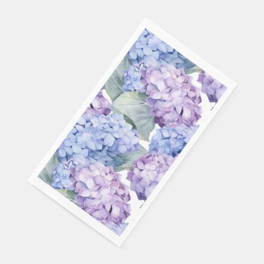 Serviettes en papier Hydrangea (Coin)