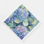 Serviettes en papier Hydrangea (Coin)
